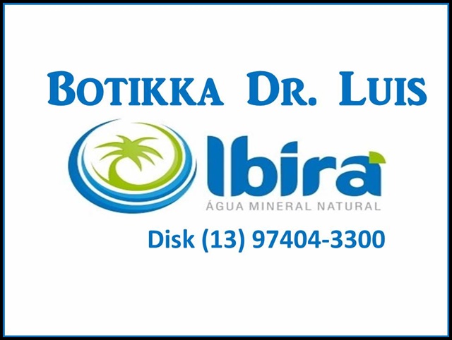 Distribuidor de Água Ibirá Botikka Dr. Luis