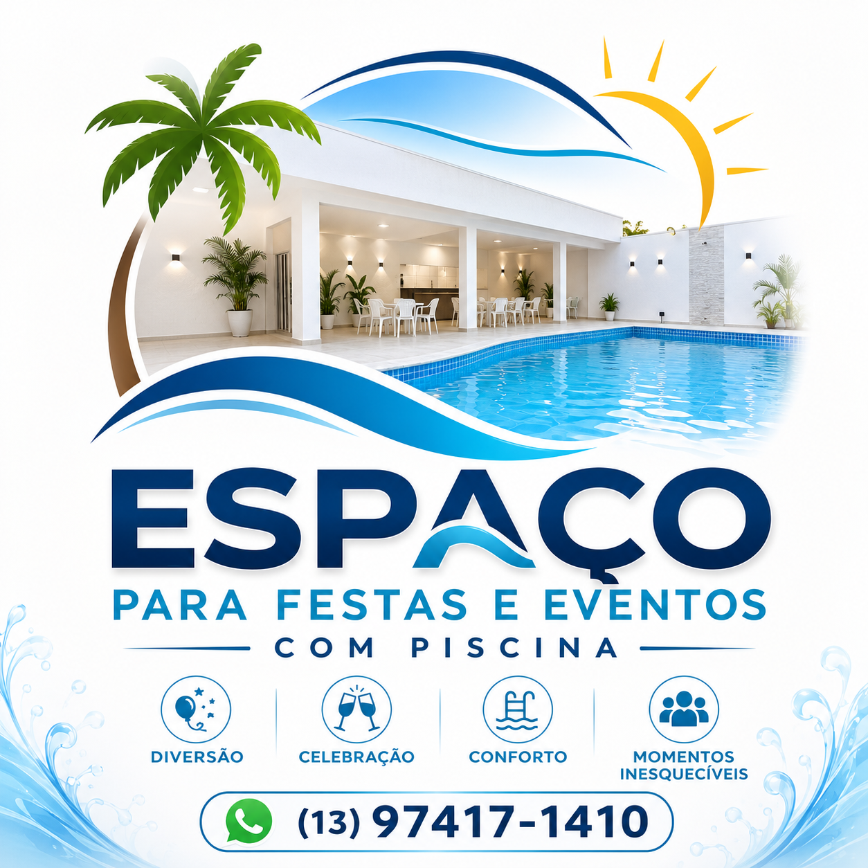 Espaço para festas